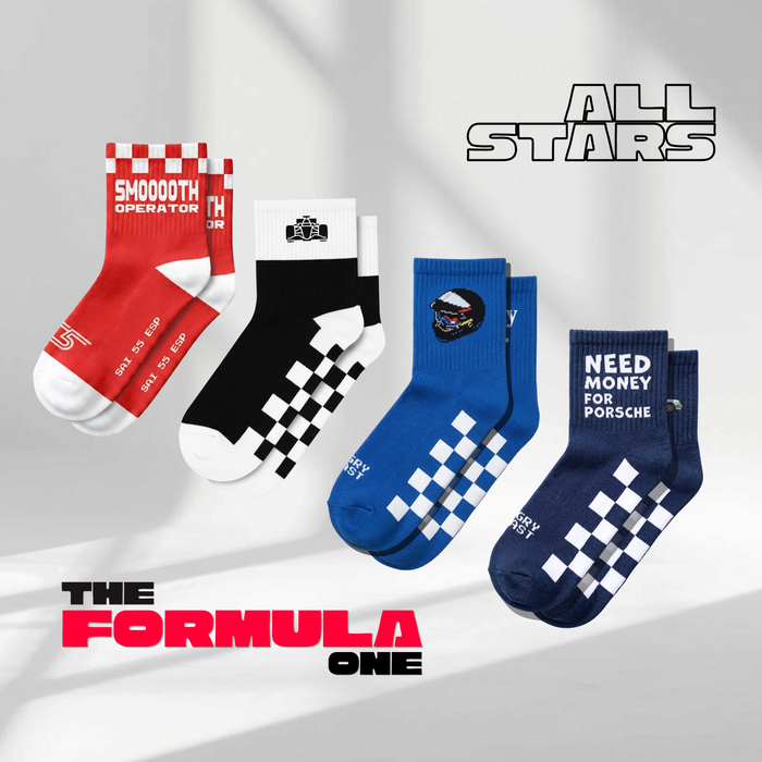 (ALL STAR) THE FORMULA ONE - (PACK OF 4)