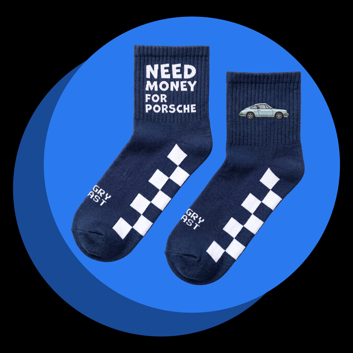 Need Money For Porsche Sock.
