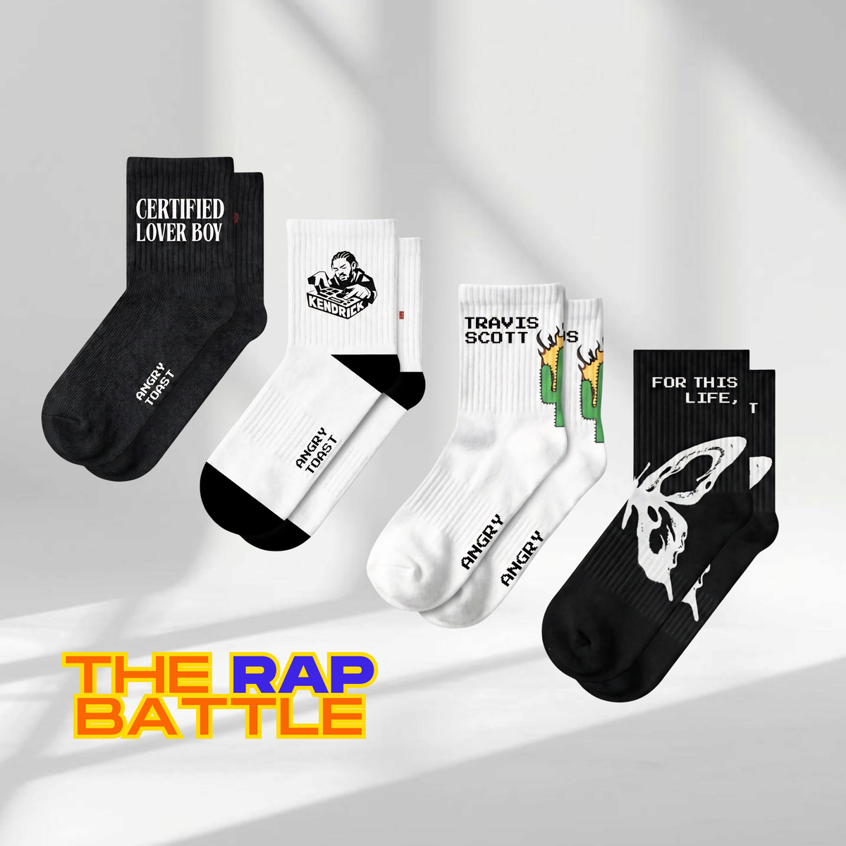 # THE RAP BATTLE - (PACK OF 4)