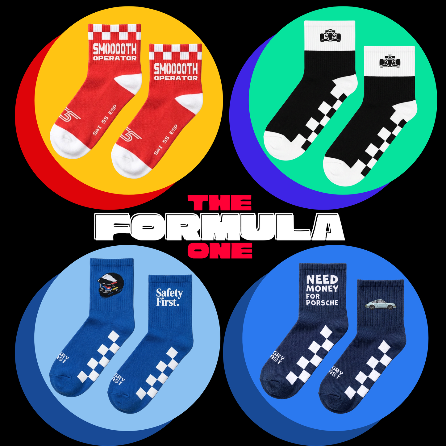 # (ALL STAR) THE FORMULA ONE  - PACK OF 4