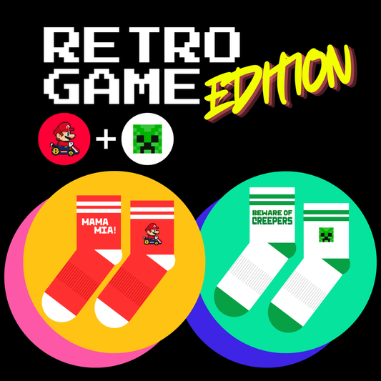# THE RETRO GAME EDITION - (PACK OF 2)